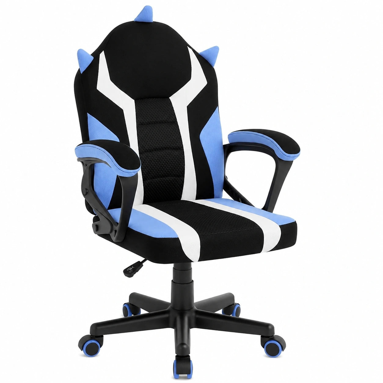 Sedia Ergonomica Bambini con Motivo Dinosauro e Ruote Stabili