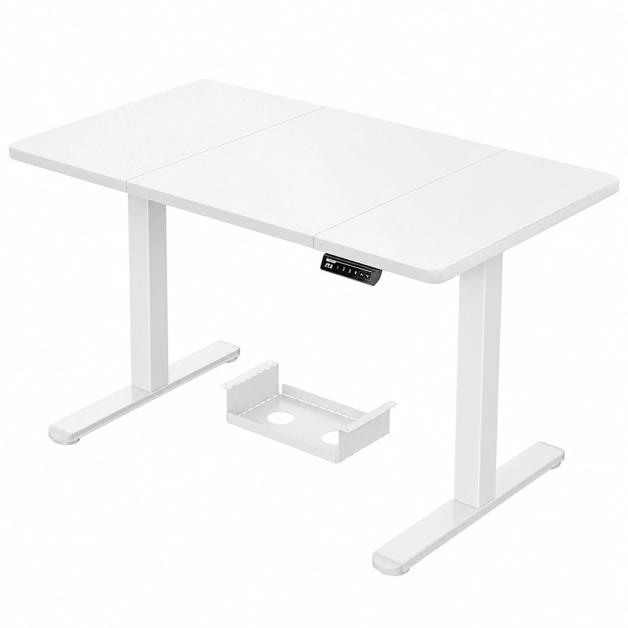 Scrivania Elettrica ErGear Altezza Regolabile 120x80 cm, Capacità 100 kg, Motore Silenzioso, Telaio Metallico Robusto