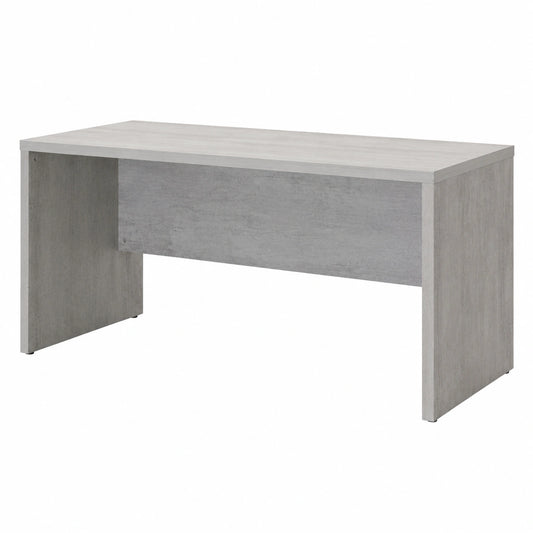 Composad Scrivania Ufficio PRATICO, Elegante, 180x74,2x69 cm, Grigio Cemento, Italiano