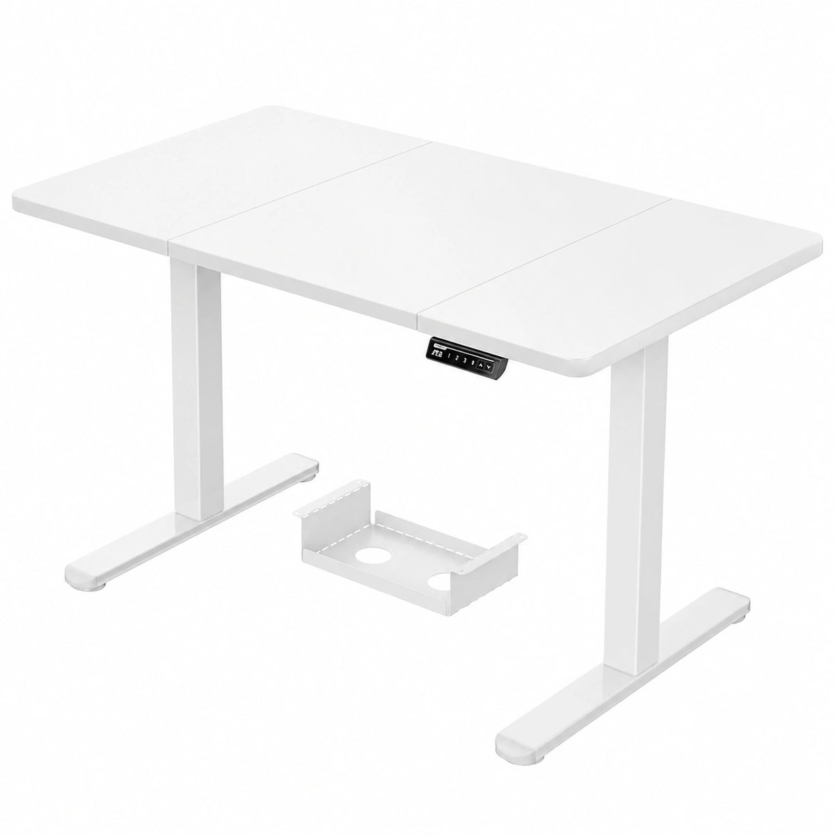 Scrivania Elettrica ErGear Altezza Regolabile 120x80 cm, Capacità 100 kg, Motore Silenzioso, Telaio Metallico Robusto